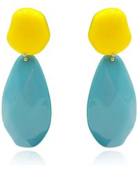 Michael Nash Jewelry - And Pebble Resin Earrings - Lyst