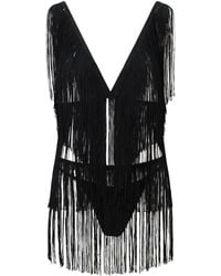 Belle -et-BonBon - Fringe Tassel Top And Skirt Set With High Waisted Knicker - Lyst