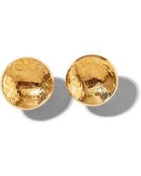 Jaredjamin - Buttercup Textured Stud Post Earrings - Lyst