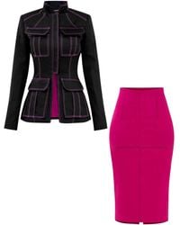 Tia Dorraine - Details Matter Blazer & Skirt Set - Lyst