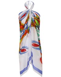 DHARA SHETH DUBAI - Majolica Mosaic Resort Sarong - Lyst