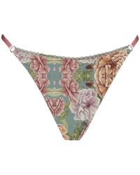 Noblesse Oblige - Summer Meadow Thong - Lyst