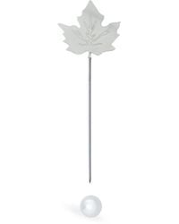 Silver Moon - Sterling Brooch – Maple Leaf Silhouette - Lyst