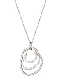 Posh Totty Designs - Sterling Silver Fine Organic Family Necklace - Lyst