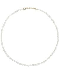 Kiri & Belle - Lia Mini Freshwater Pearl Filled Necklace - Lyst