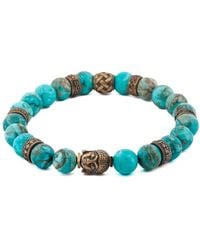 Ebru Jewelry - Stone & Buddha Bead Hope Bracelet - Lyst