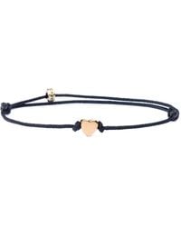 Harbour Uk - Heart Vermeil Rope Bracelet - Lyst