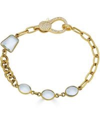 Loni Paul Jewelry - Quartz Crystal Mix Gemstone Bracelet - Lyst