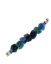 Lavish by Tricia Milaneze - Ocean Blue Mix Reef Handmade Crochet Bracelet - Lyst