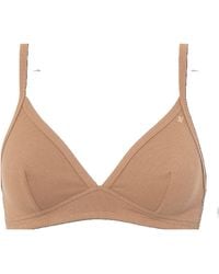 Nudea - Neutrals The Organic Cotton Easy Does It Bralette - Lyst