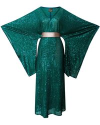 Byvinnik - Bohémienne Sequin Kimono Robe - Lyst