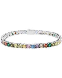 Nialaya - Tennis Bracelet With - Lyst