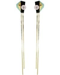 Gissa Bicalho - Handmade Acrylic Earring Long Inti - Lyst