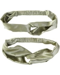 Soft Strokes Silk - Pure Mulberry Silk Turban Style Headband - Lyst