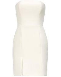 Nomi Fame - Eva Strapless Front Slit Corset Mini Dress - Lyst