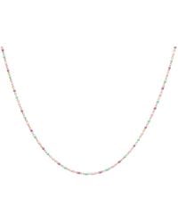 Dolcetto Designs - Bolla Necklace Vermeil And Enamel - Lyst