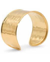 Miss Cecilia - Golden Muse Chunky Cuff Bangle Bracelet - Lyst
