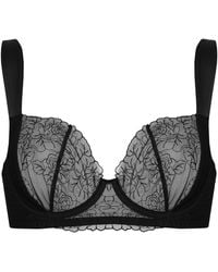 Tallulah Love - Midnight Rose Full Cup Underwired Bra - Lyst