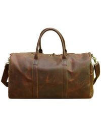Touri - Genuine Leather Holdall - Lyst