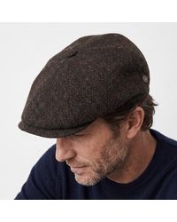 Dasmarca Hats - Harrison Chestnut Harris Tweed Newsboy Cap - Lyst