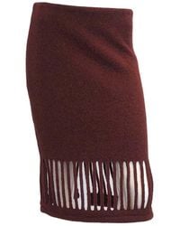 SNIDER - Rustic Skirt - Lyst
