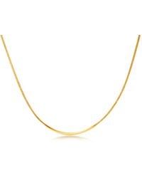 Freqnc Atelier - Argento Snake Chain Necklace - Lyst