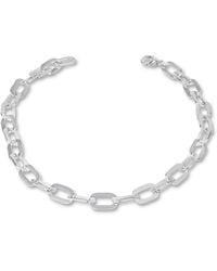 MOUNIR LONDON - Chunky Flat Chain Necklace - Lyst