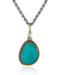 Cartography - Stone Necklace On Sterling Chain - Lyst