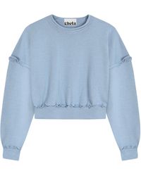 Khéla the Label - Lovestruck Sweatshirt In Indigo - Lyst