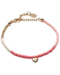 With Love Darling - Equality Heart Beaded Bracelet - Lyst
