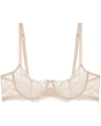 Journelle - Loulou Balconette Bra Blanc - Lyst