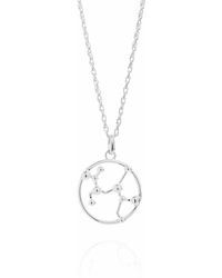 Yasmin Everley Sagittarius Astrology Necklace - Metallic