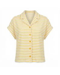 Nooki Design - Caspian Towelling Stripe Blouse - Lyst