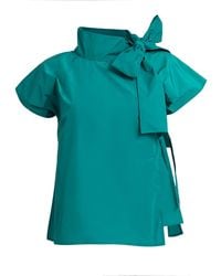 Bianca Popp - Halves Blouse With Shoulder Ribbon - Lyst