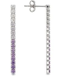 Kylie Harper - Ombre Linear Drop Earrings - Lyst