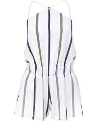 blonde gone rogue - Desert Dreams Playsuit, Upcycled Polyester, In With Stripes - Lyst