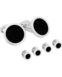 Tateossian - Thompson Bronze Plated Shirt Studs - Lyst