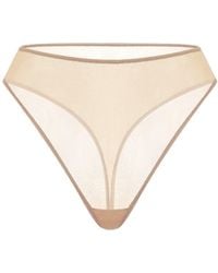 Zhilyova - Neutrals Ocean High-Waisted Thong - Lyst