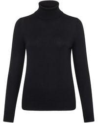 Paul James Knitwear - Pure Harriet Extra Fine Merino Wool Roll Neck Jumper - Lyst
