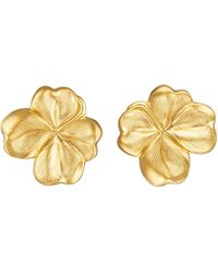 Stephanie Browne Australia - Clover Earrings - Lyst