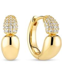 Sif Jakobs Jewellery - Earrings Goccia Creolo Piccolo - Lyst
