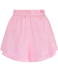 Lula-Ru - Carla Cotton Shorts - Lyst