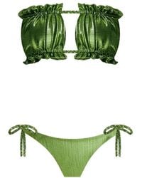 Nur Karaata - Shinny Sun Bikini Set - Lyst