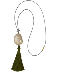 Sccollection - Celine Shell & Tassle Necklace - Lyst