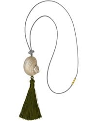 Sccollection - Celine Shell & Tassle Necklace - Lyst