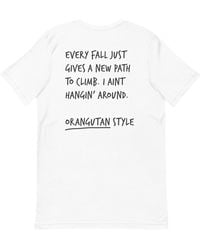 Anchor and Crew - Think Ocean Orangutan Aspirations Cotton Embroidered T-Shirt - Lyst