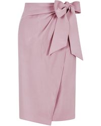 Femponiq - Bow Tie Wrap Skirt - Lyst