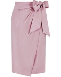 Femponiq - Bow Tie Wrap Skirt - Lyst