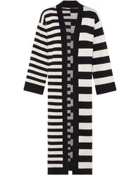 INGMARSON - Multi-Striped Wool & Cashmere Knitted Cardigan Long - Lyst