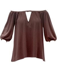 Maison Bogomil - Off Shoulder Blouse - Lyst